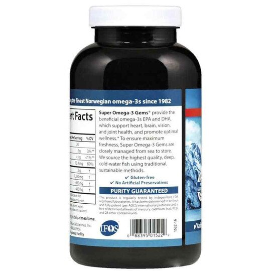 Super Omega-3 Gems 1,200 Mg, CL